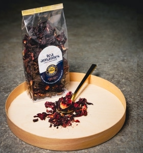 Hibiscus flower - Tea Amantes Tearoom and Gallery_Blackpool_Leaf Tea